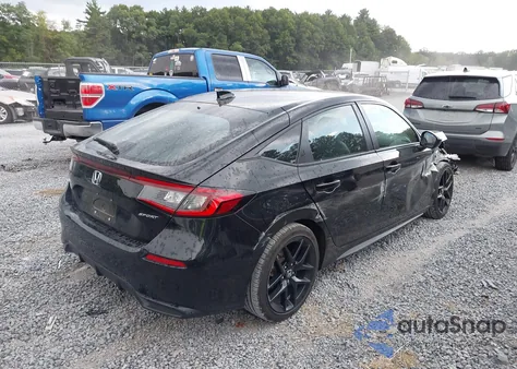 2024 Honda Civic Sport из США, поврежденный, VIN 19XFL2H83RE032548